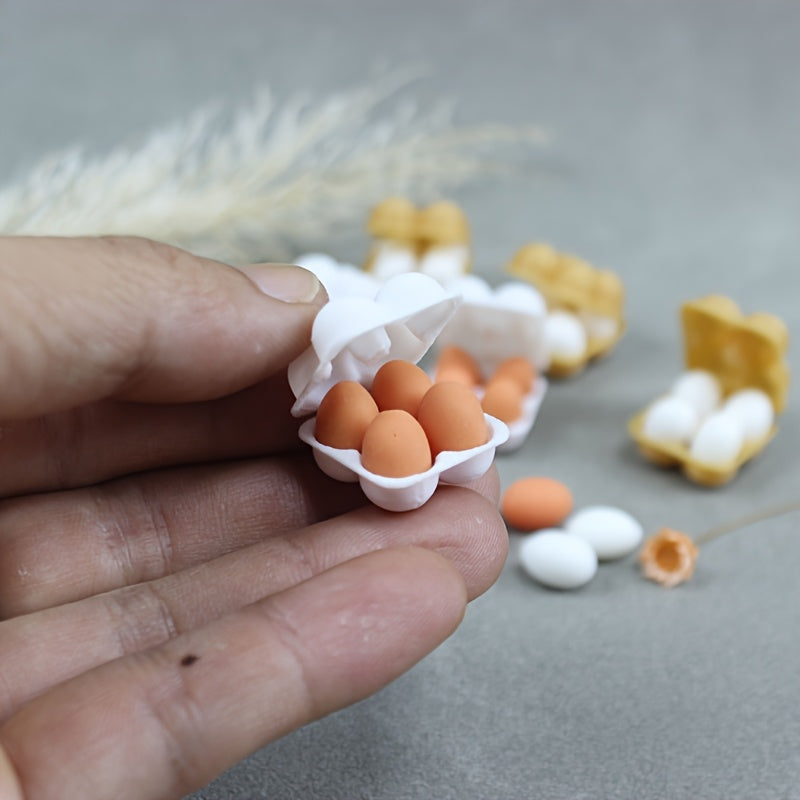 1:12 Scale Model Egg Crisper with Egg Tray