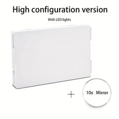 3 Way LED Self Haircut Mirror Lighted Trifold 360 Mirror