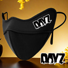 DayZ Graphic Print 5D Face Mask for Men Polyester Outdoor Mask