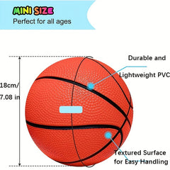 Mini Basketballs 17 78 Cm Durable PVC Small Basketball Set for Mini Hoop