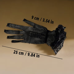 Sexy Fishing Net Gloves for Women