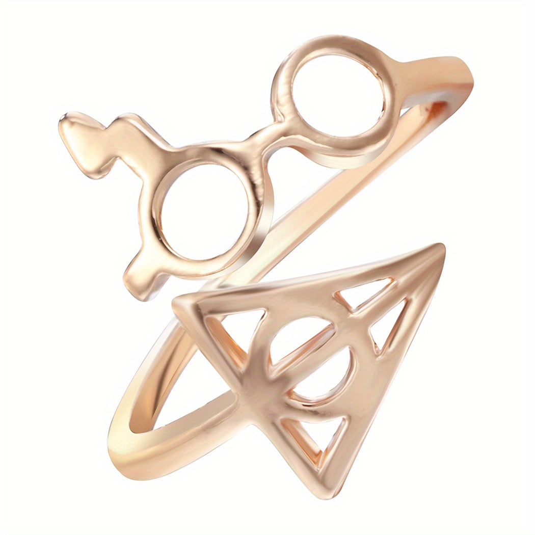 Wing Angel Ring Mouse Fox Wedding Couple Party Ring
