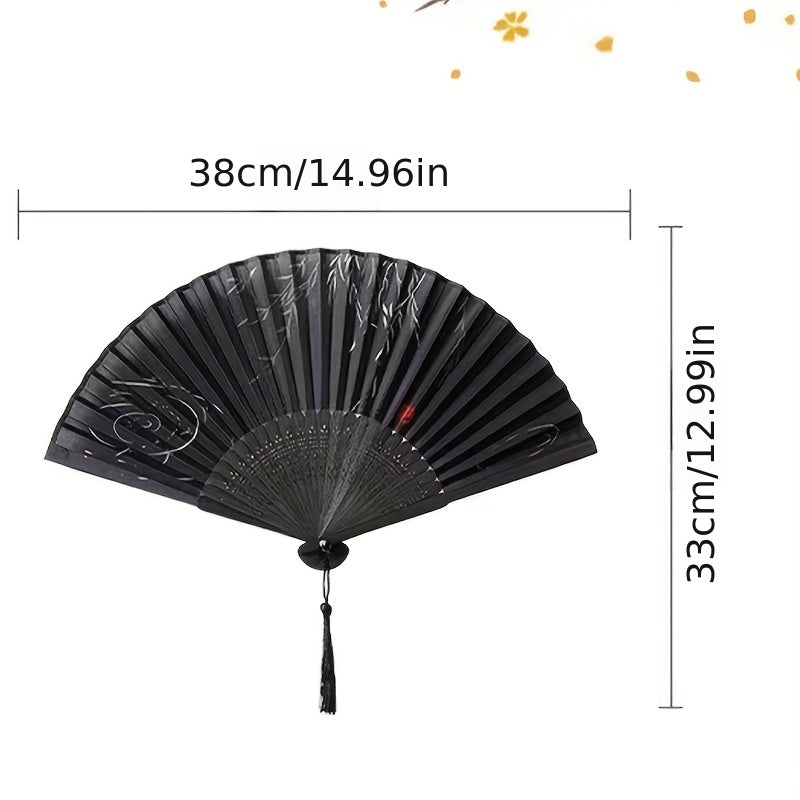 Traditional Style Portable Fringe Fan Ancient Style Men's Children's Dance Fan