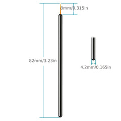 50Pcs Eyeliner Brush One Off Liquid Eyeliner Applicator Wand