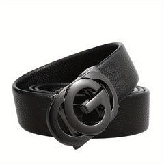 Men's Leather Business Casual Jeans Belt