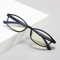 Square Frame Eyeglasses Light Blocking Lightweight Portable Glasses