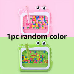 Kids' Crocodile Magnetic Drawing Board Puzzle Chessboard