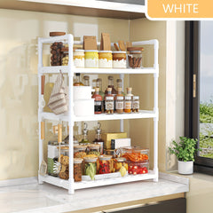 3 Layer Seasoning Rack Multifunctional Storage for Kitchen Countertop