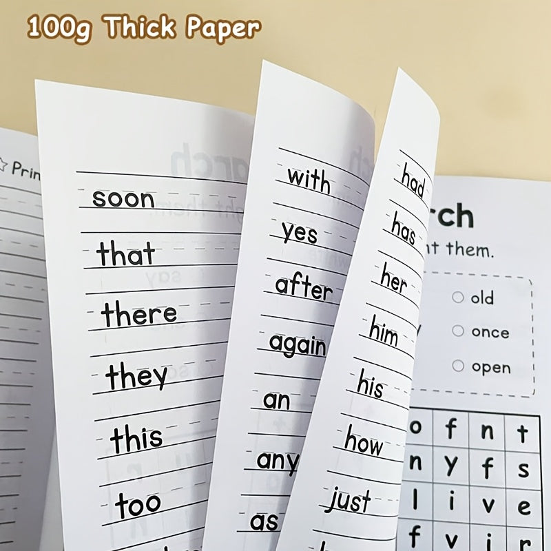 English High Frequency Words 220 Writing Word Exercise Book A4