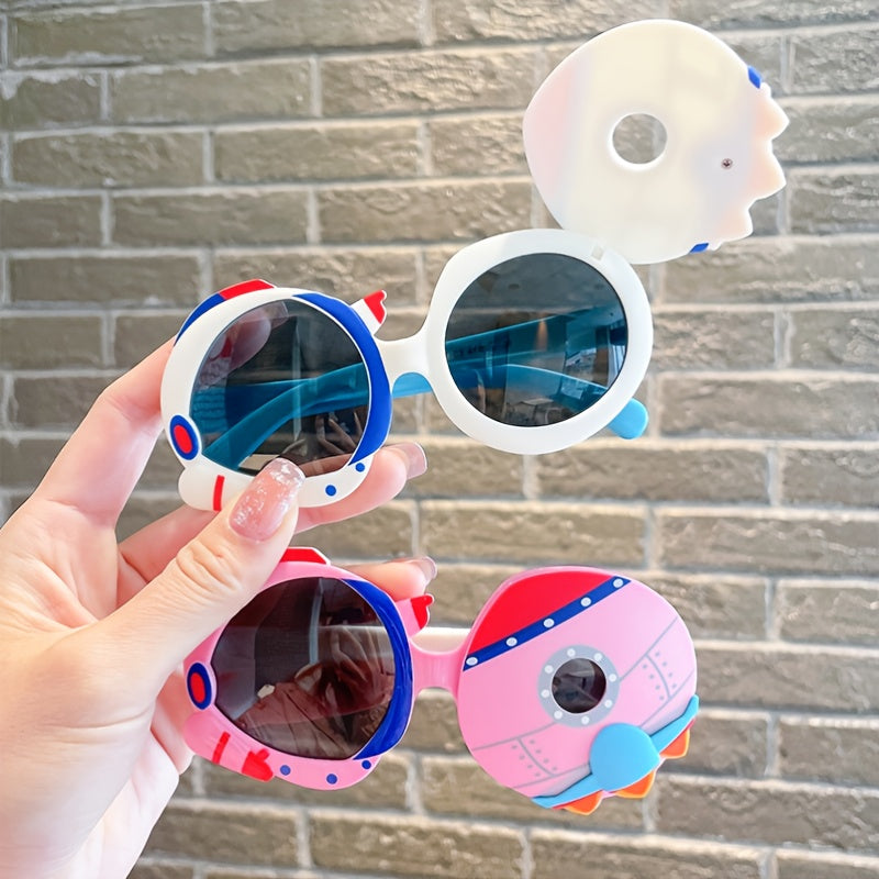 Children's Cartoon Round Sunglasses UV Protection