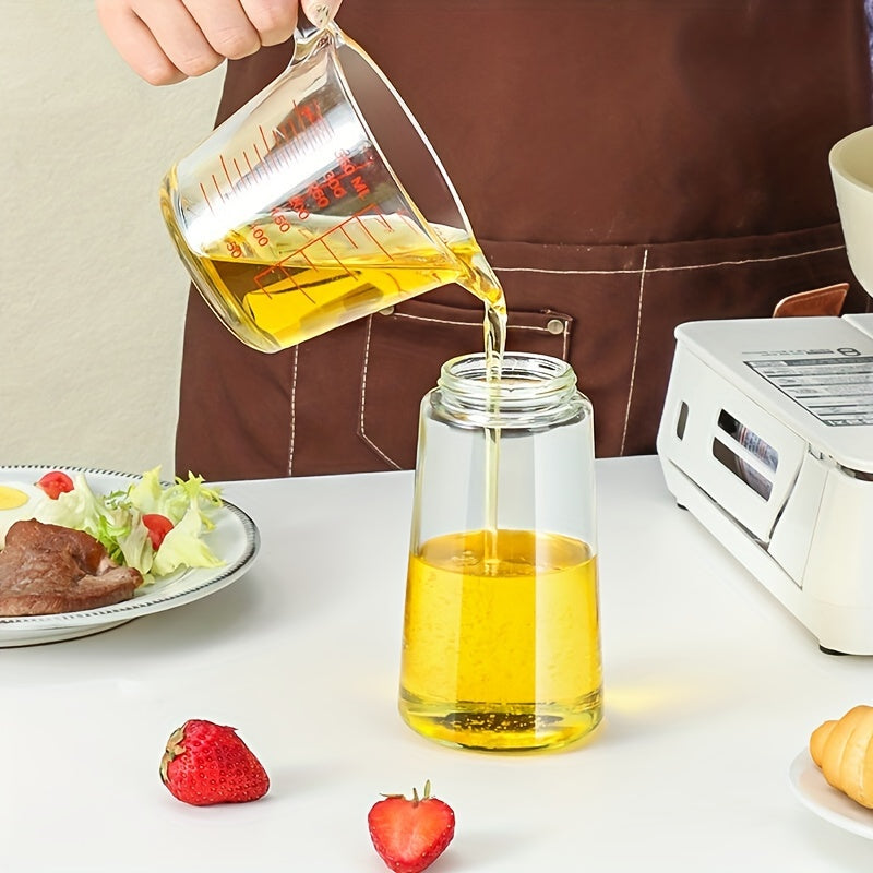 Glass Bottle for Spraying and Pouring Olive Oil Soy Sauce