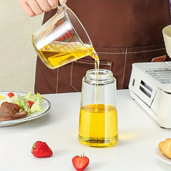 Glass Bottle for Spraying and Pouring Olive Oil Soy Sauce