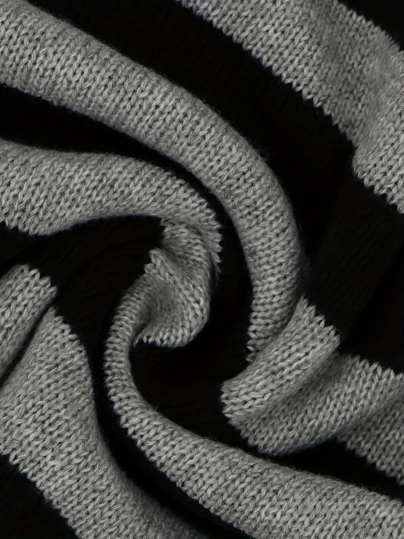  Y2K Striped Turtle Neck Sweater