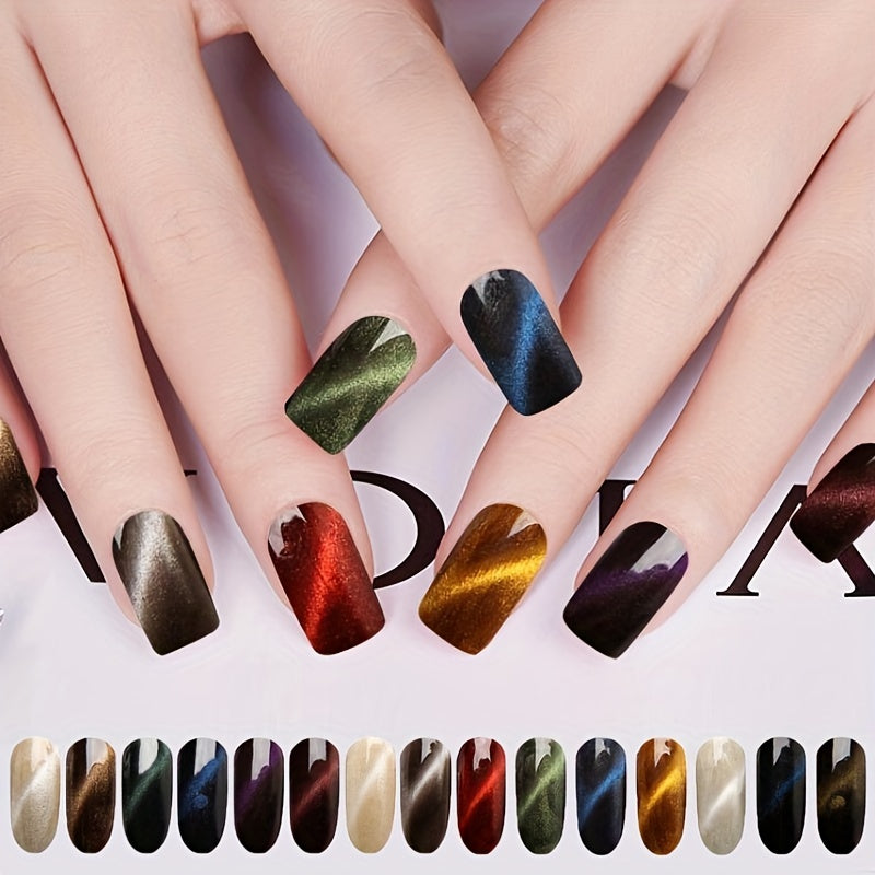 Magic Mirror Cat Eye Gel Powder for DIY Nail Art