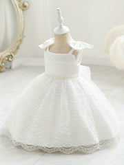 Kids Hanging Strap Dress Bow for Birthday or Wedding