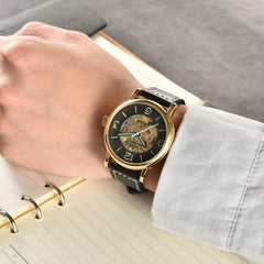 Teenager Watch Men s Watch Mechanical Automatic Luminous Retro Watch
