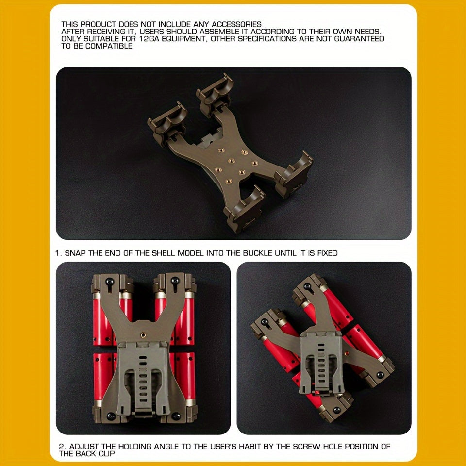 Adjustable Angle & Height Clip for Belt Outdoor Equipment