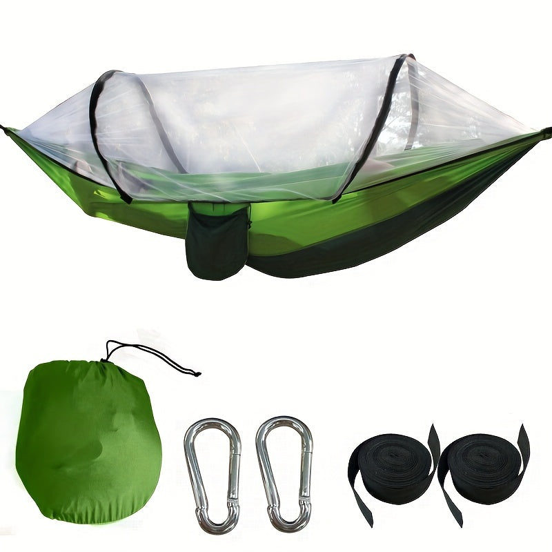 Portable Hammock Outdoor Parachute Cloth Anti Mosquito Nylon Hammock