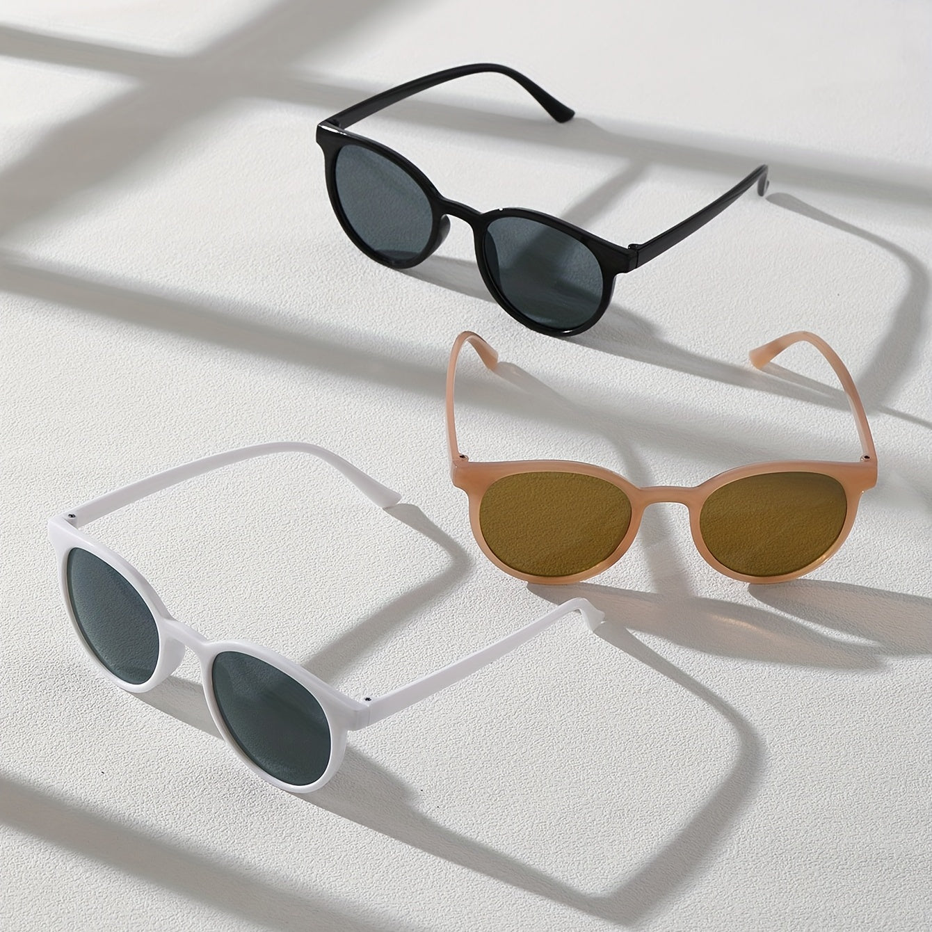 Round Sunglasses UV400 Outdoor Sun Shades Glasses