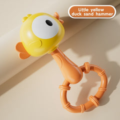 Frog and Duck Hand Bell Toys for Babies