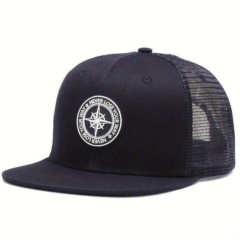Unisex Breathable Hip Hop Snapback Trucker Hat