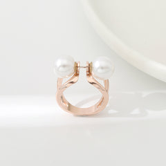 Faux Pearl Scarf Fixed Buckle Shawl Clip Clothing Brooches