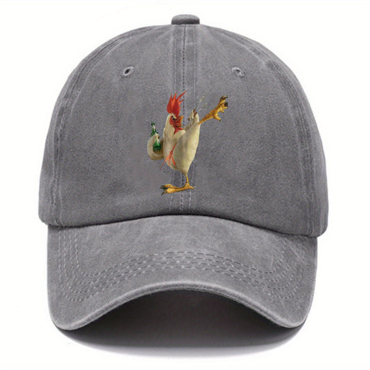 Chicken Pattern Sun Protection Baseball Hat Unisex