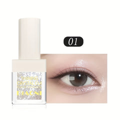 3 Colors Sparkle Liquid Eyeshadow Stick Shimmer Pearly Sequin Eyeliner Grey Rose