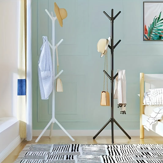 Floor Standing Coat Rack Bedroom Combination Hanging Coat Rack