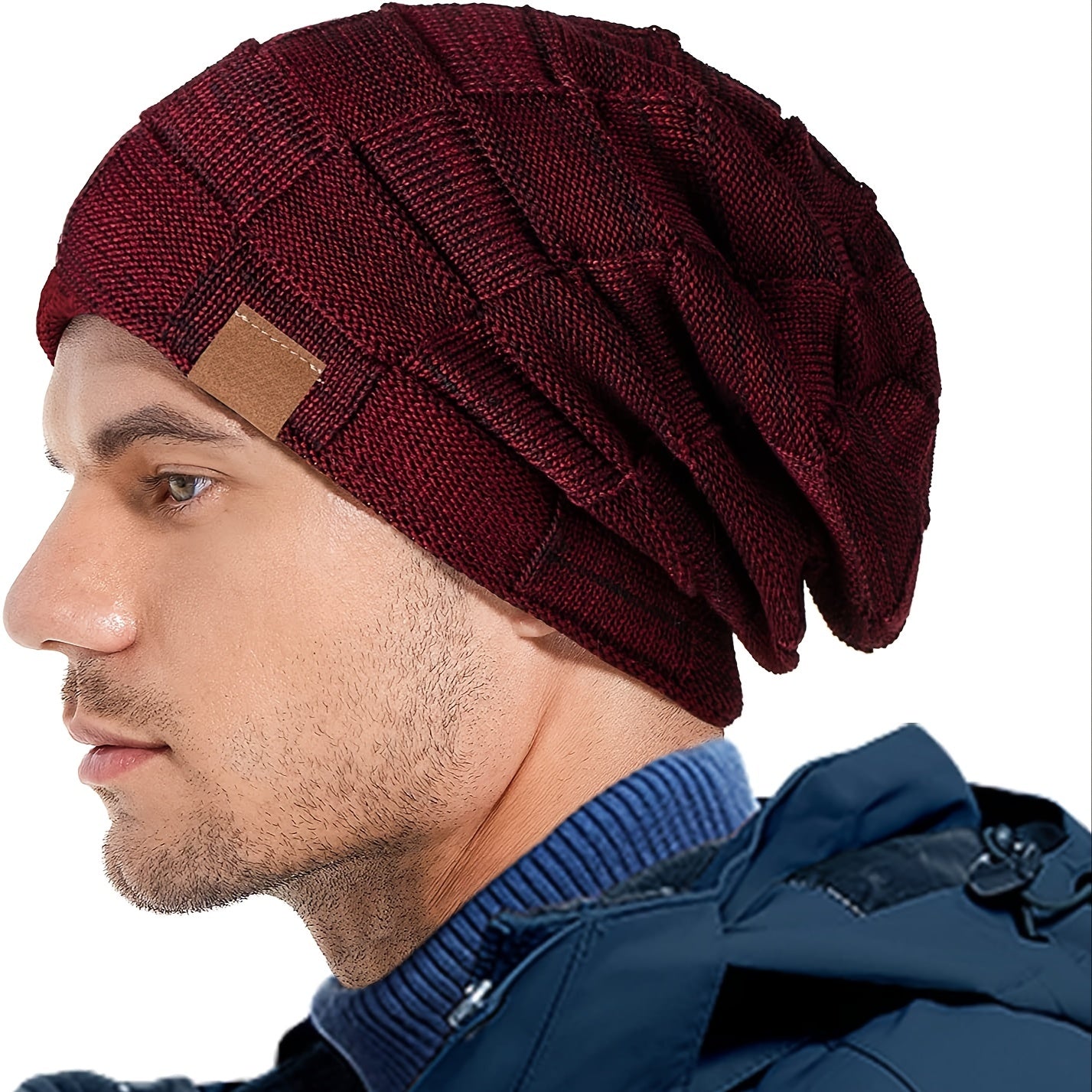 Winter Warm Knitted Slouchy Beanie