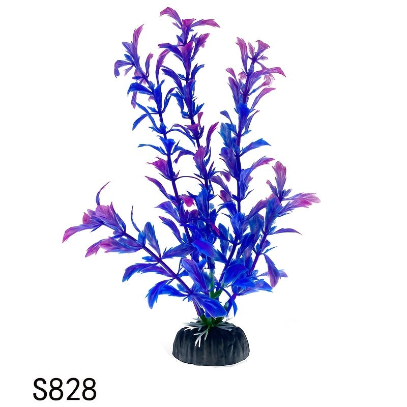 Artificial Plastic Aquarium Plants 7 9in Decoration