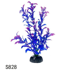 Artificial Plastic Aquarium Plants 7 9in Decoration