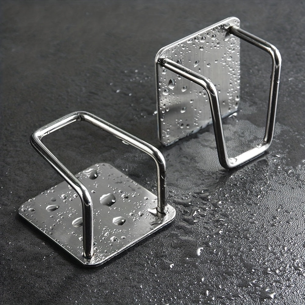 Stainless Steel Sink Sponges Holder Drain Drying Rack