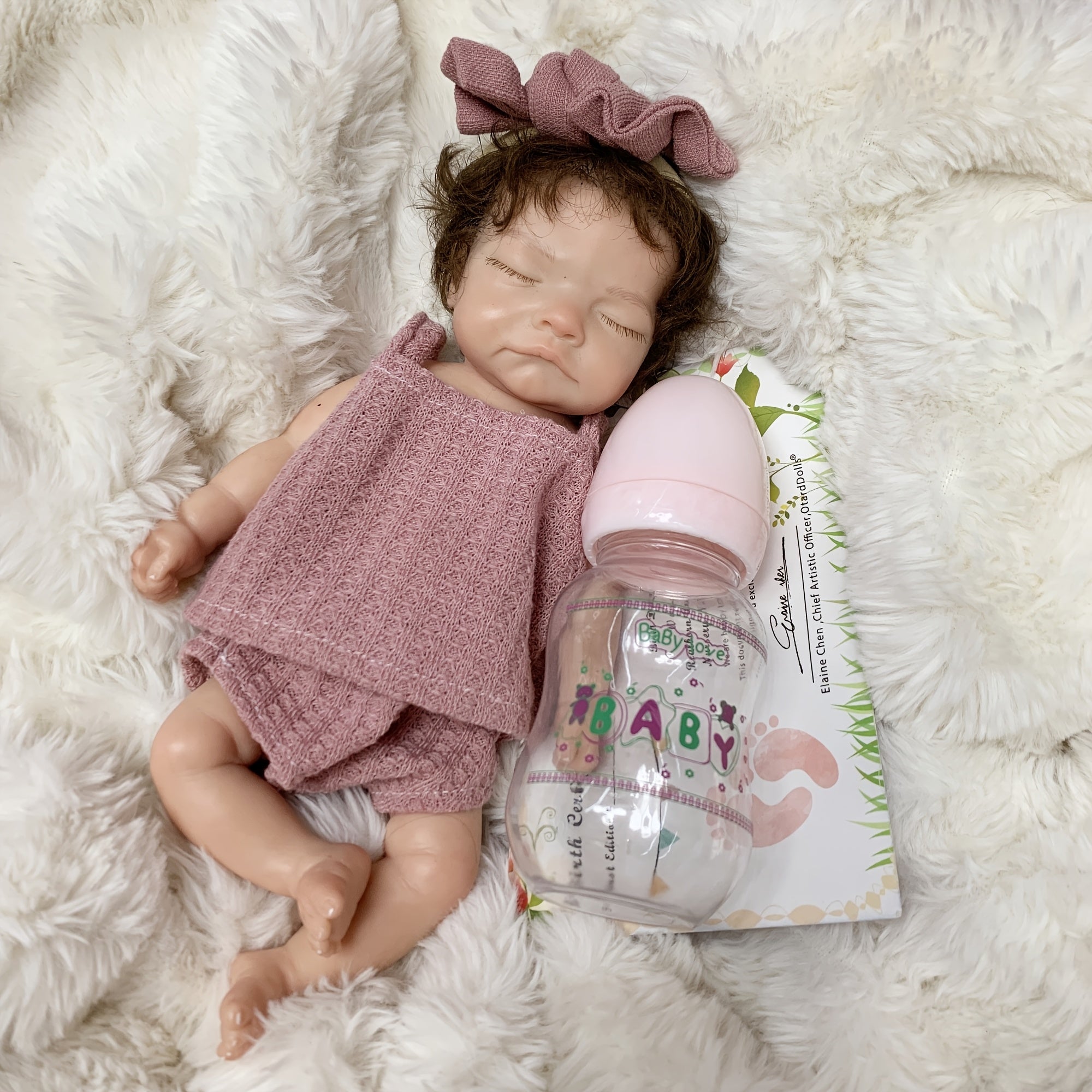 Handcrafted Silicone Youngsters Girl Doll Soft Touch & Clothes