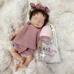 Handcrafted Silicone Youngsters Girl Doll Soft Touch & Clothes