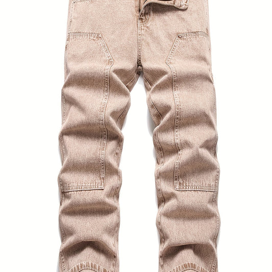 Men's Straight Leg Pants Loose Casual Outdoor Pants Mens Clothing