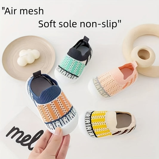 Baby Boy's Non Slip Breathable Sneakers for Outdoor Activities