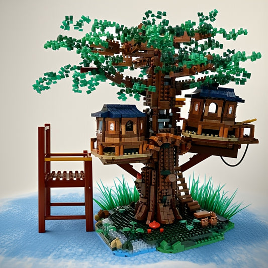 Tree House Building Blocks 1500pcs