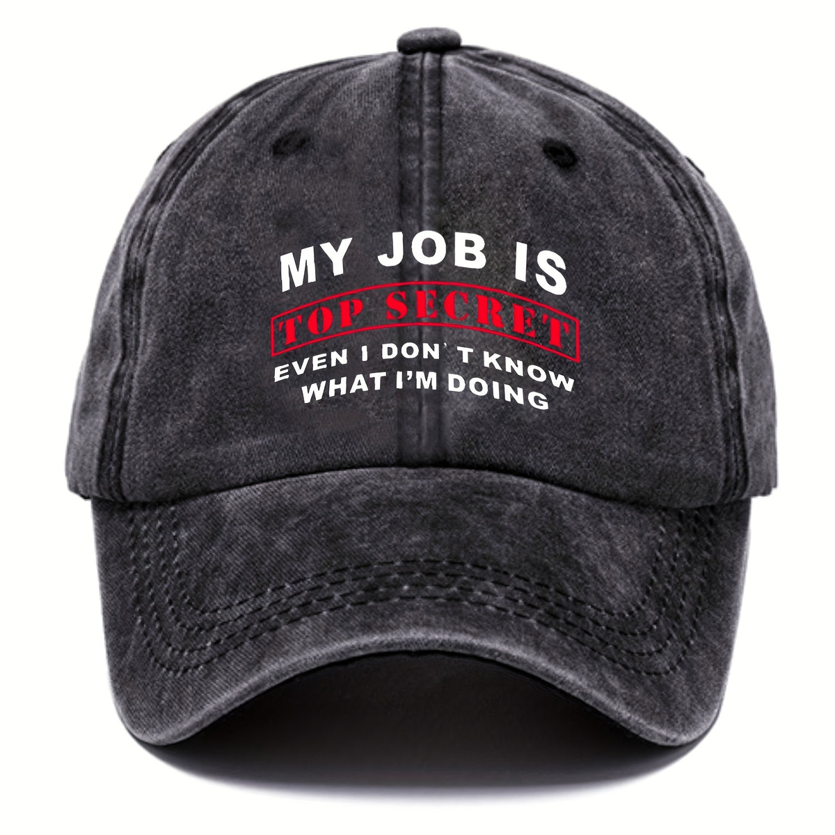 Adjustable Cotton Baseball Cap Sun Protection Hat