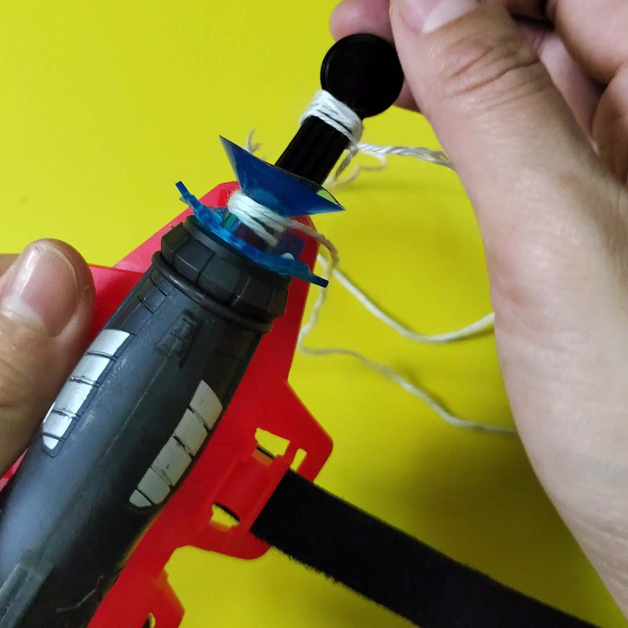 Spider Silk Launcher Soft Bullet Gun Toy Hero Sp...