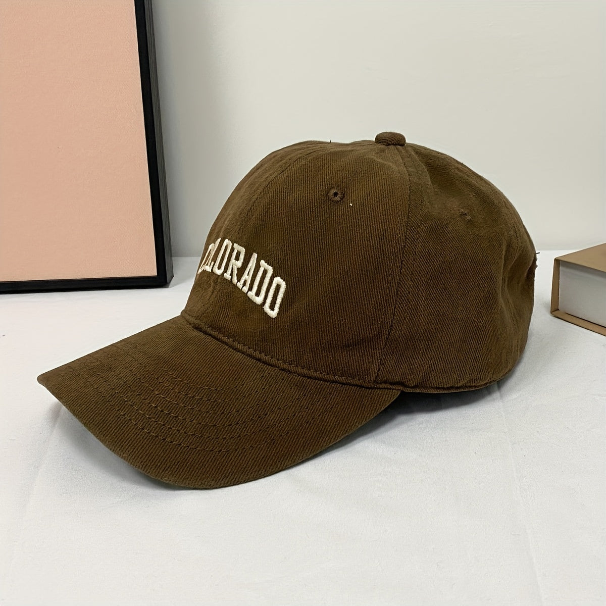 Adjustable Low Profile Baseball Cap Unstructured Cotton Dad Cap