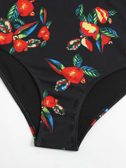  Boho Beachwear Bikini Set Halter Neck High Waist