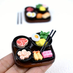 Japanese Cuisine Set Ornament Dollhouse Accessories