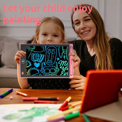 21 59 Cm Colorful LCD Writing Tablet For Kids Educational Birthday