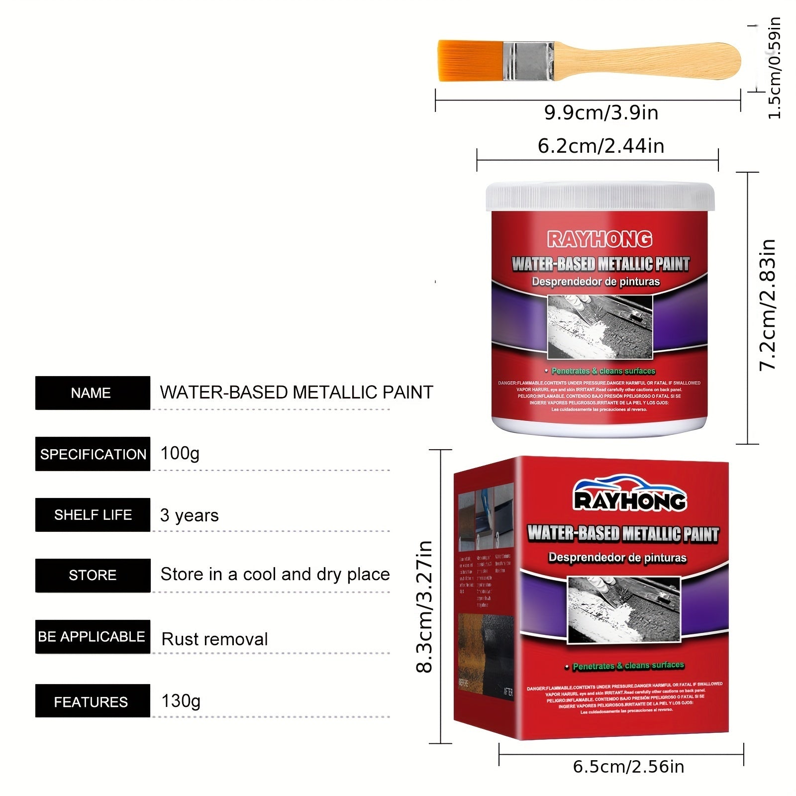 Water Based Metal Rust Remover Paint