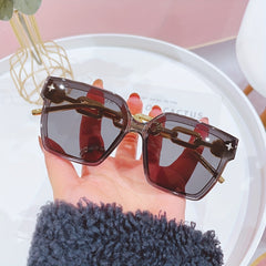 Oversized Square Sunglasses for Women Large Frame UV Protection Glasses