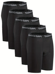 Men's Compression Shorts High Stretch Base Layer Sportswear for Gym Running