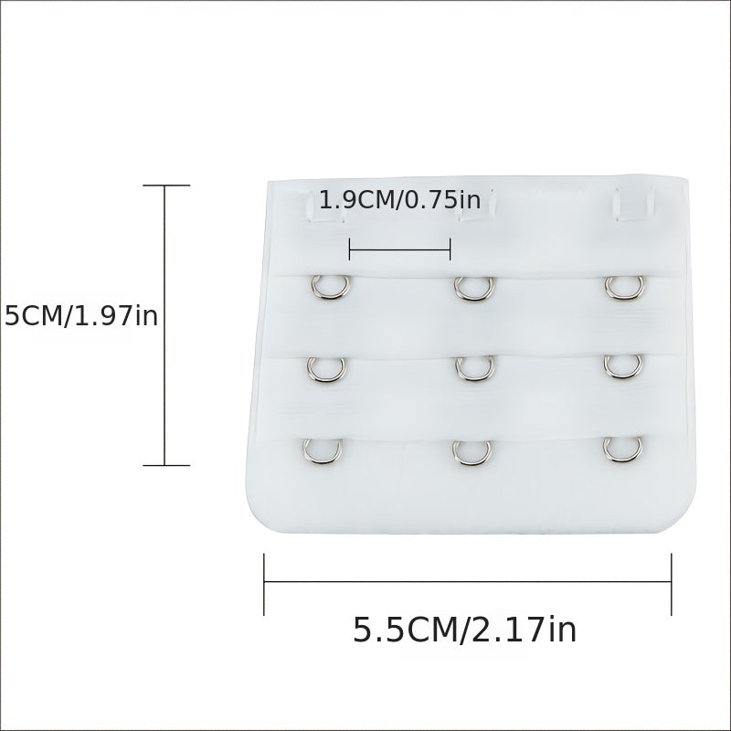 3pcs Women's Bra Extenders Three Four Five Hooks