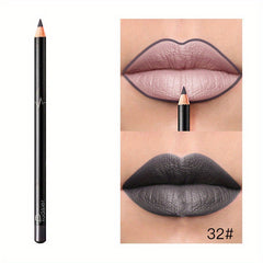18 Colors Lip Liner Pencil Matte Finish Waterproof Long Lasting