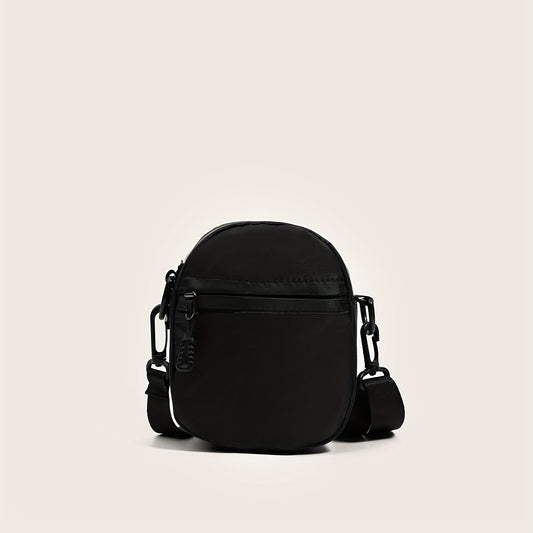 Kids Canvas Zipper Shoulder Bag Small Crossbody Bag